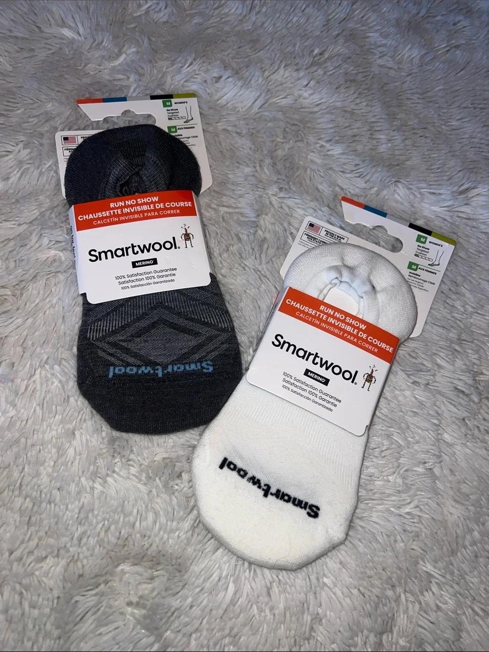 SMARTWOOL TARGETTED CUSHION NO SHOW RUN - Picture 1 of 2